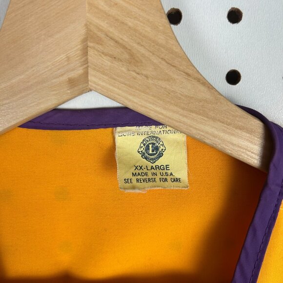 Lions International Member Vest XXL 2XL Pins Buttons 80s Lakeland TN Memphis 90s - Picture 6 of 7